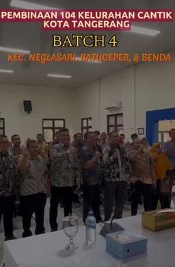 Pembinaan 104 Kelurahan Cinta Statistik Tahap II Batch 4