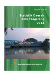 Statistik Daerah Kota Tangerang 2013