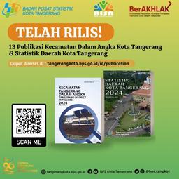 Rilis Publikasi KCDA Kota Tangerang dan Statistik Daerah Kota Tangerang