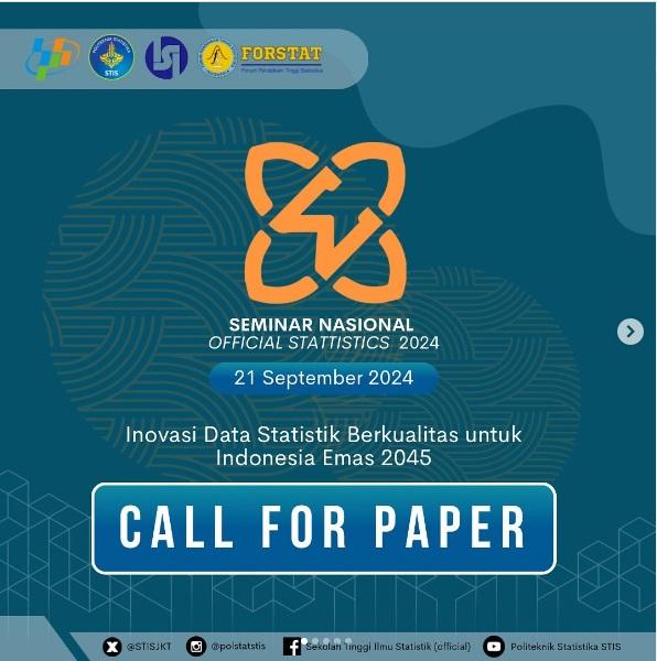 Call for Papers Seminar Nasional Official Statistics 2024