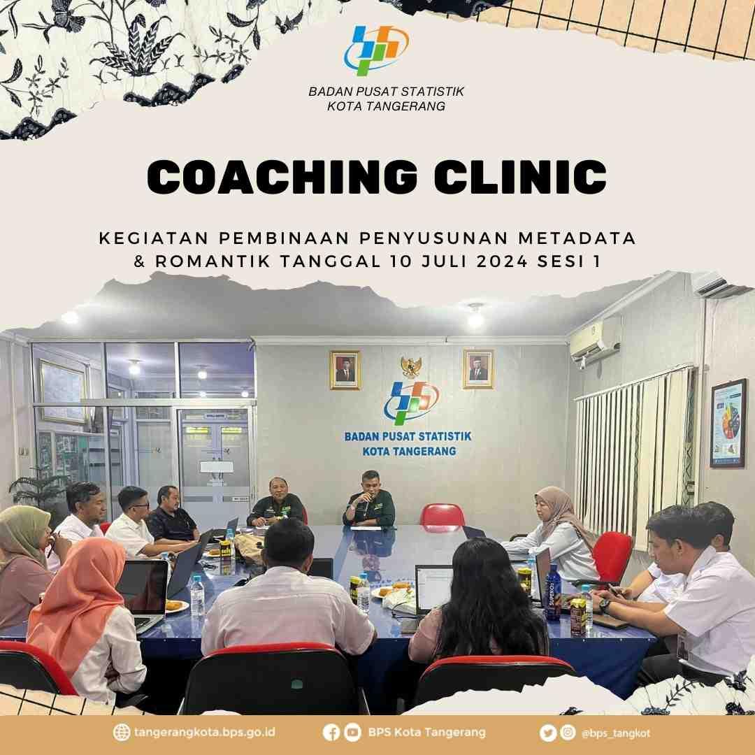 Coaching Clinic Metadata dan Romantik 10 Juli 2024 Sesi 1