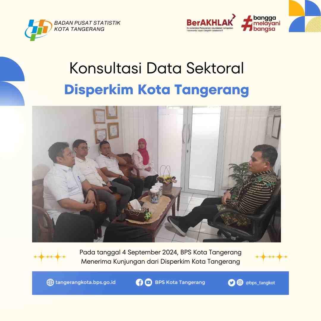 Konsultasi Data Sektoral Disperkim Kota Tangerang